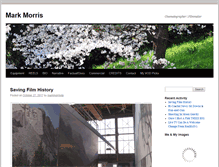 Tablet Screenshot of markmorrisdp.com